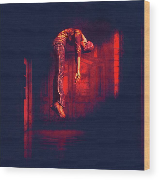 Surreal Wood Print featuring the photograph Doors Of Perception Revisited by Bob Orsillo