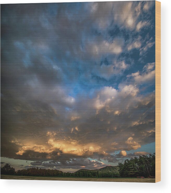 Dramatic Wood Print featuring the photograph Glorious by Jerry LoFaro