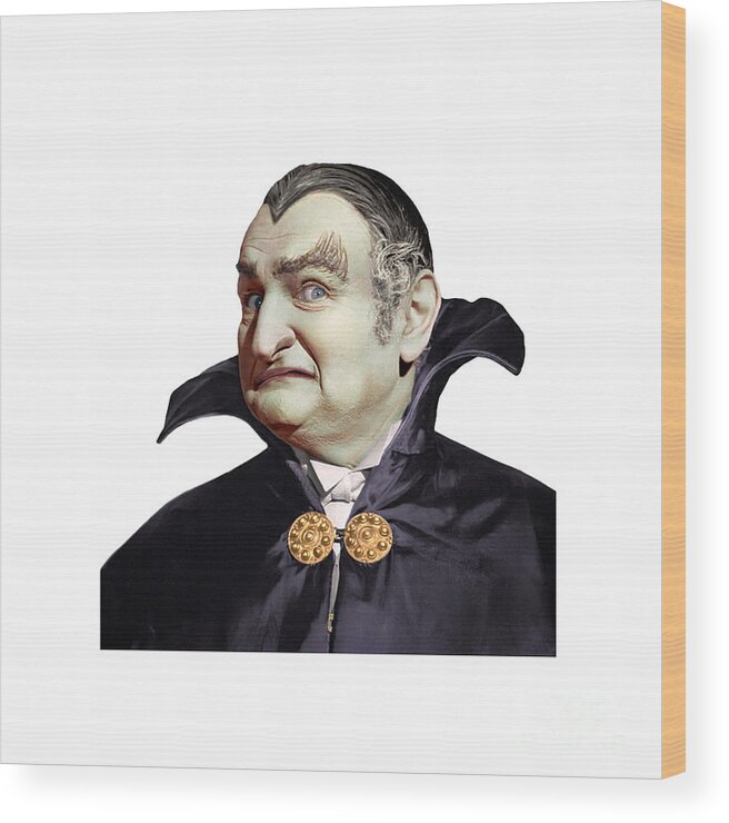 Themunsters Wood Print featuring the photograph Grandpa Munster by Franchi Torres