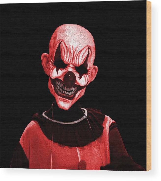 Monster Wood Print featuring the photograph Happy Monster by Worldwide Photography