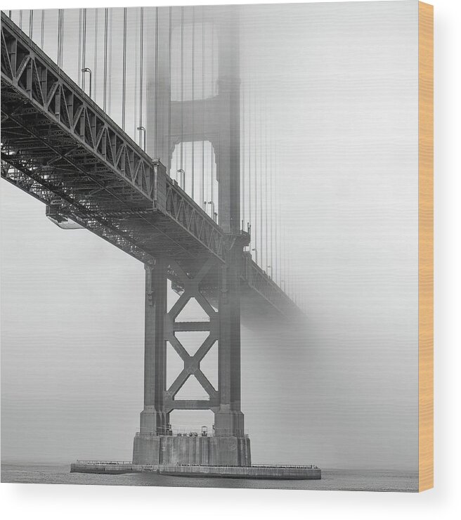 San Francisco Wood Print featuring the photograph Out of the Fog III by Rand Ningali