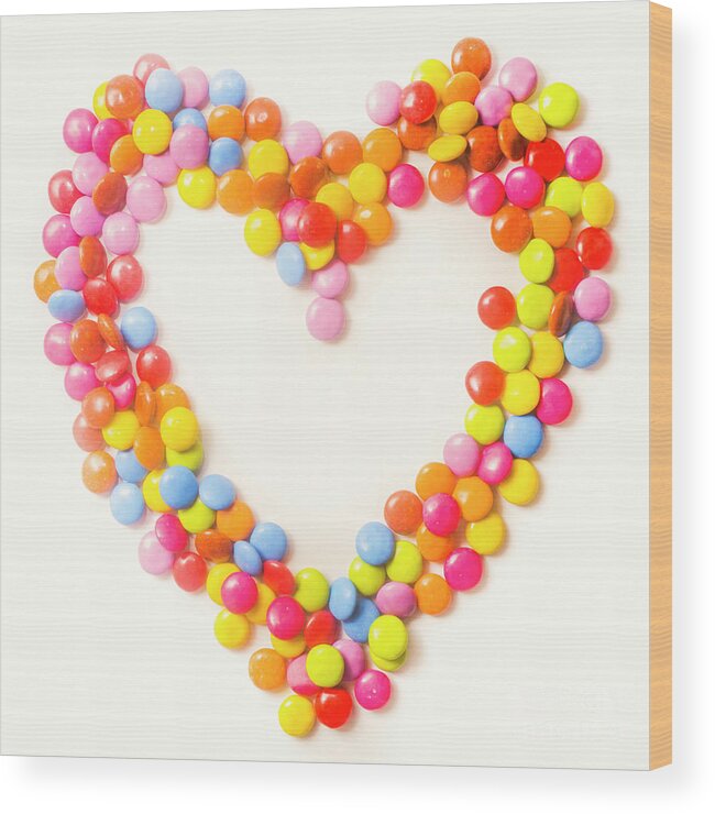 Heart Wood Print featuring the photograph Sweetest thing by Jorgo Photography
