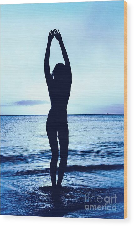 Athletic Wood Print featuring the photograph 3692 Elisa Naples Beach Florida by Amyn Nasser