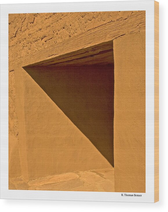  Wood Print featuring the photograph Angles #1 by R Thomas Berner