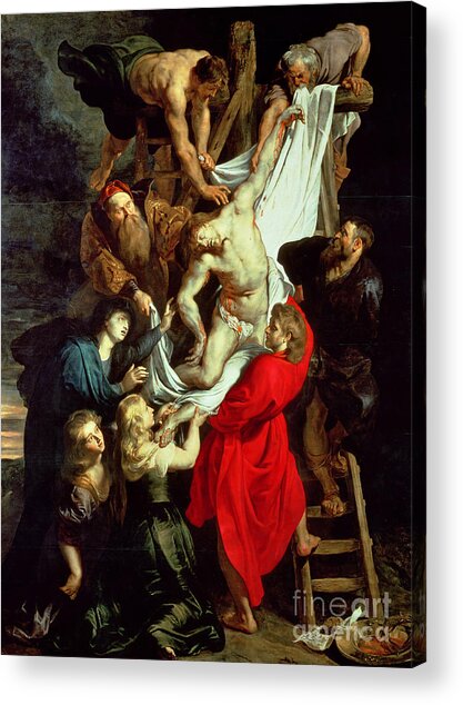 The Descent From The Cross Acrylic Print
