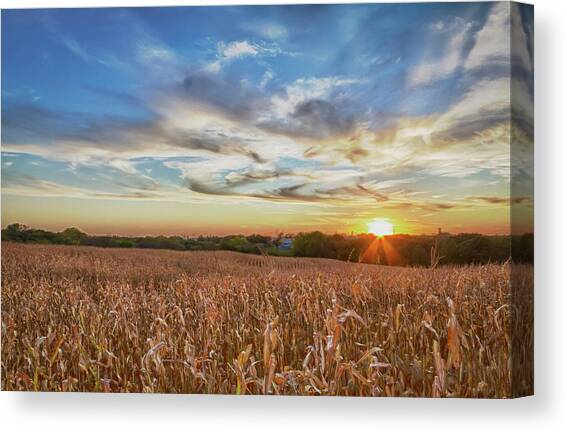 USA, Nebraska, Near Omaha #2 Canvas Art Print by Christopher Reed