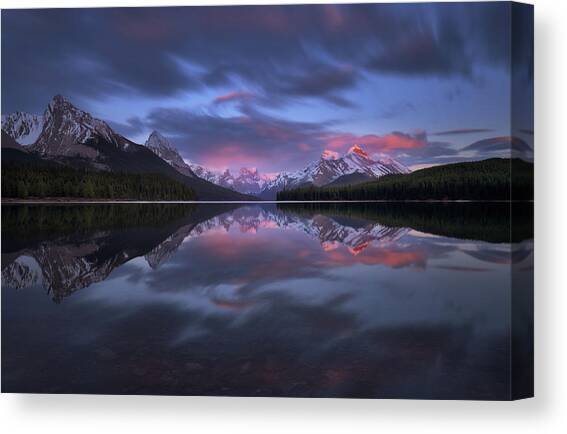 Happy Maligne Day 2 Canvas Art Print by Juan Pablo De