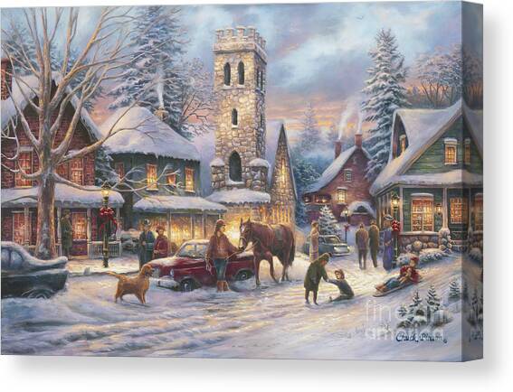 Love Runs Deep Canvas Art Print by Chuck Pinson