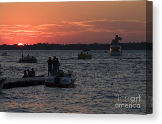 Sunset Queen Canvas Art Print by Steven Krull