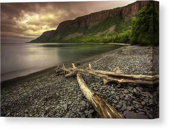 The Other Side of Giant Canvas Art Print by Jakub Sisak