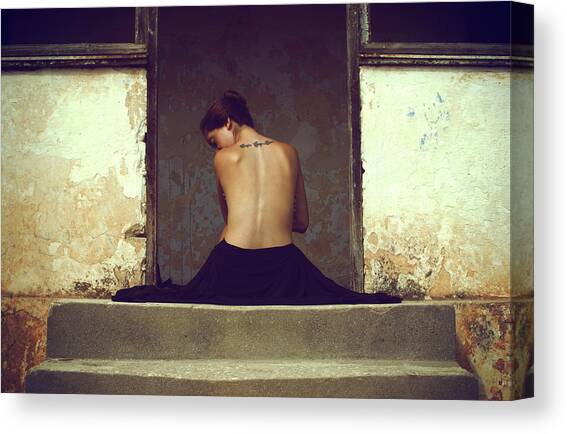 Untitled Canvas Art Print by Assaf Lazar