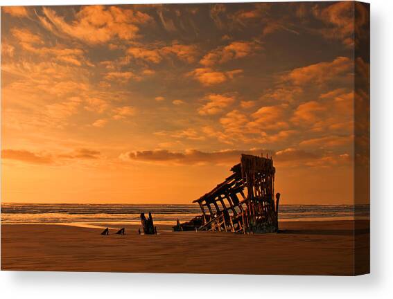 Final Resting Place Canvas Art Print by Dan Mihai