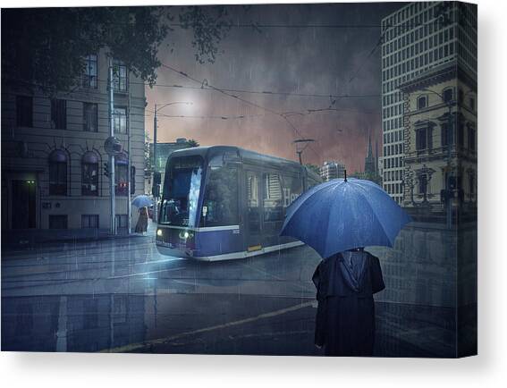 The Long Goodbye 5 Canvas Art Print by Adrian Donoghue