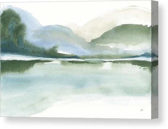Mountain Mist II Canvas Art Print by Chris Paschke