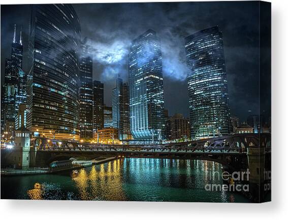 Out of the Fog Canvas Art Print by Bruno Passigatti