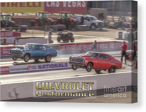 Nova Shootout Canvas Art Print by Darrell Foster
