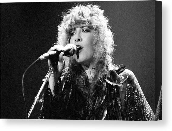 Stevie Nicks '83 #2 Canvas Art Print by Chris Deutsch