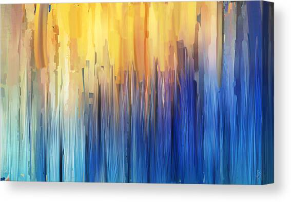 Each Day Anew Canvas Art Print by Lourry Legarde