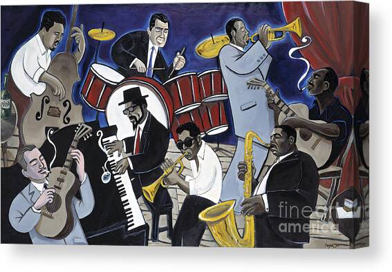 No Strings Attached Canvas Art Print by Sean Hagan