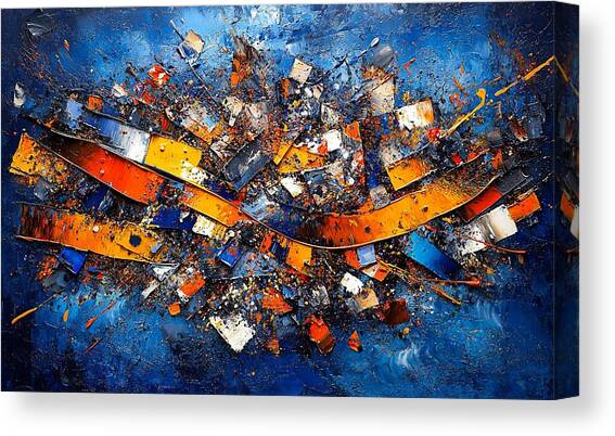 Auburn in Motion Canvas Art Print by Noah Parker