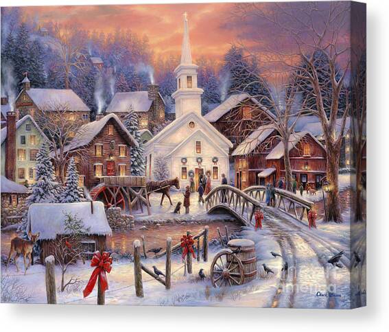 Hope Runs Deep Canvas Art Print by Chuck Pinson