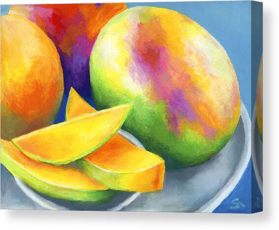 Last Mango in Paris Canvas Art Print by Stephen Anderson