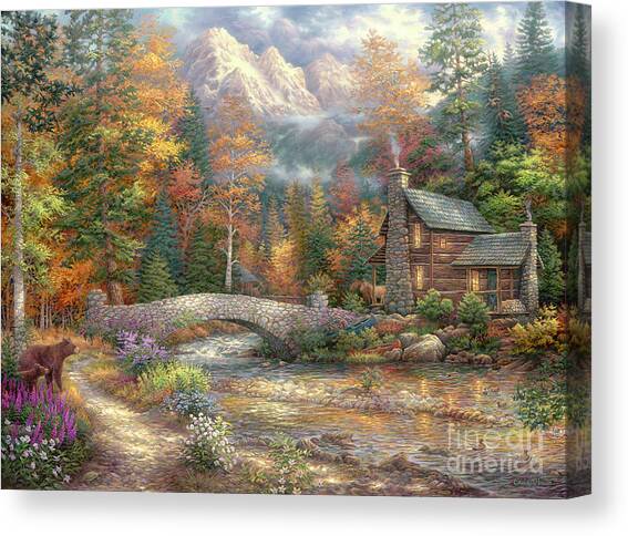 Call of the Wild Canvas Art Print by Chuck Pinson