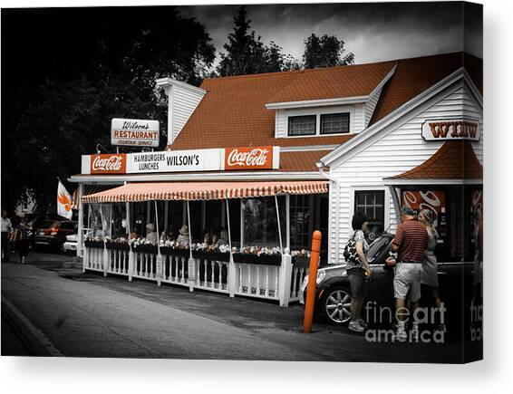 A Door County Institution Since 1906 Canvas Art Print by Duluth To Door County Photography