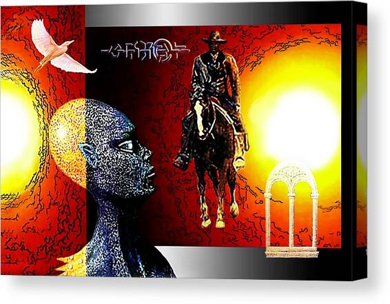 All at Once... Canvas Art Print by Hartmut Jager
