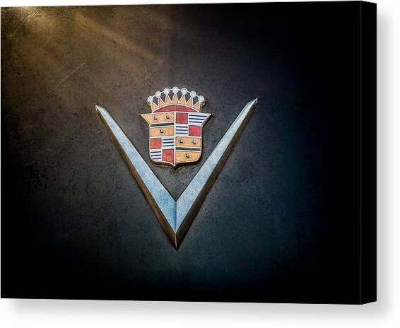 Classic Car Emblem Canvas Print