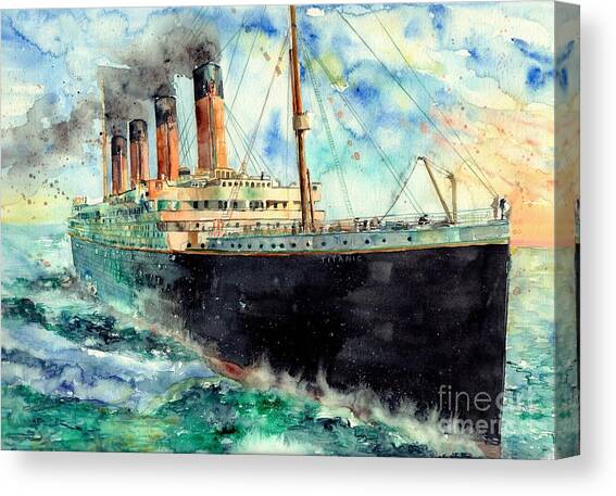 Titanic Iceberg Boat Ship Canvas Wall Art Framed Room Print Picture S456 