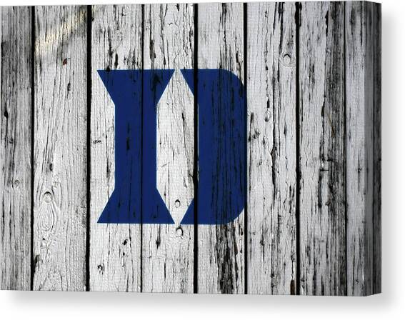 The Duke Blue Devils 1e Canvas Art Print by Brian Reaves