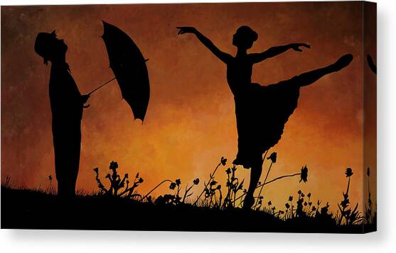 Forse Non Piove Canvas Art Print by Guido Borelli