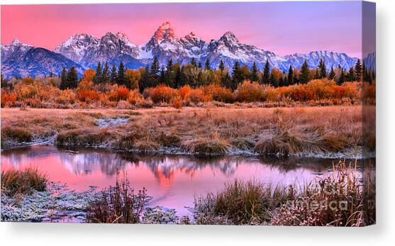 Red Tip On The Grand Canvas Art Print by Adam Jewell
