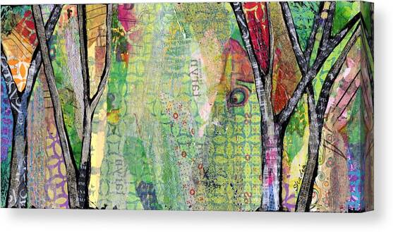 Hidden Forests III  Canvas Art Print by Shadia Derbyshire