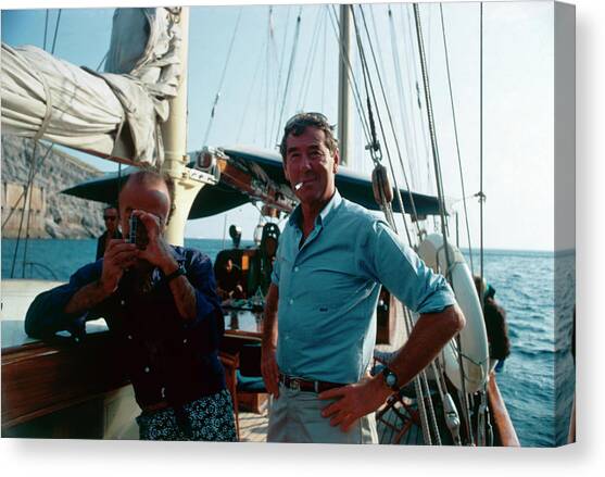 Slim Aarons Canvas Art Print by Slim Aarons