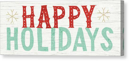 Holiday On Wheels Xvi Canvas Art Print by Michael Mullan
