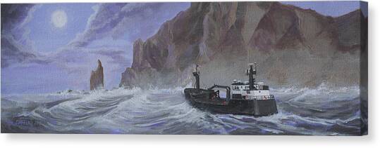 Priest Rock  Canvas Art Print by Jerry McElroy