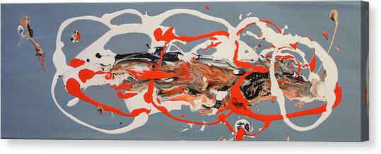 Wheels Canvas Art Print by Madeleine Arnett