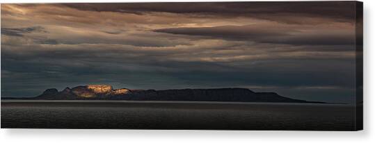 The Sleeping Giant Sunspot Pano Canvas Art Print by Jakub Sisak