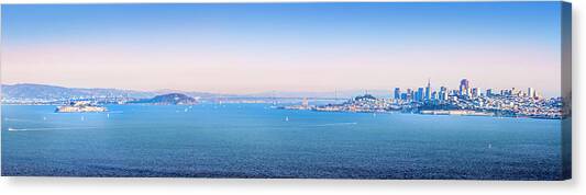 The Bay Canvas Art Print by Daniel Murphy