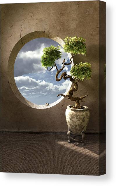 Haiku Canvas Art Print by Cynthia Decker