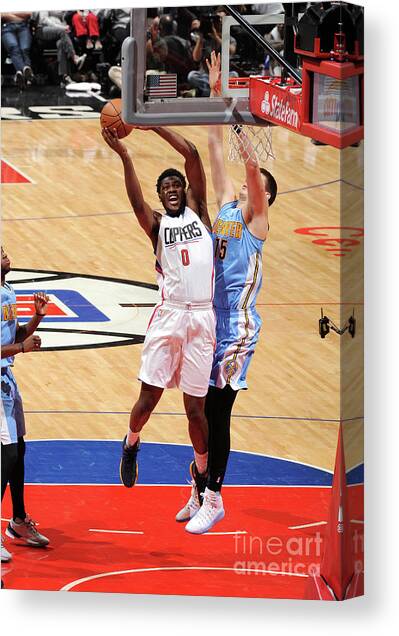 Diamond Stone Canvas Art Print by Andrew D. Bernstein