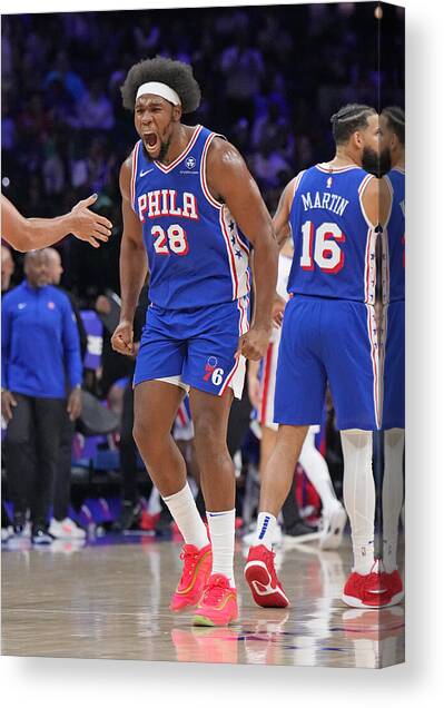 Guerschon Yabusele Canvas Art Print by Jesse D. Garrabrant