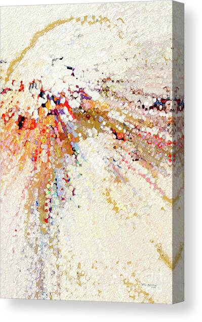 John 16 22. Learn To Live In Joy. Bible Verse Inspirational Wall Art Canvas Art Print by Mark Lawrence