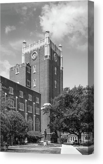 University of Oklahoma Union Canvas Art Print by University Icons
