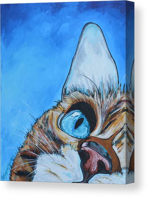 Peek A Boo Canvas Art Print by Patti Schermerhorn