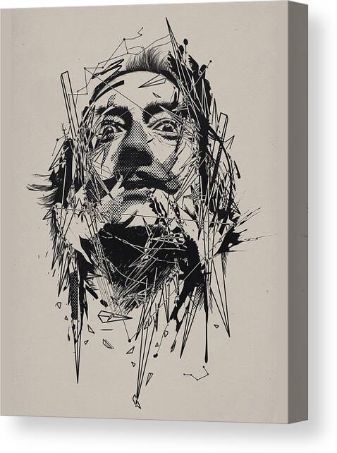 Dali #1 Canvas Art Print by Nicebleed