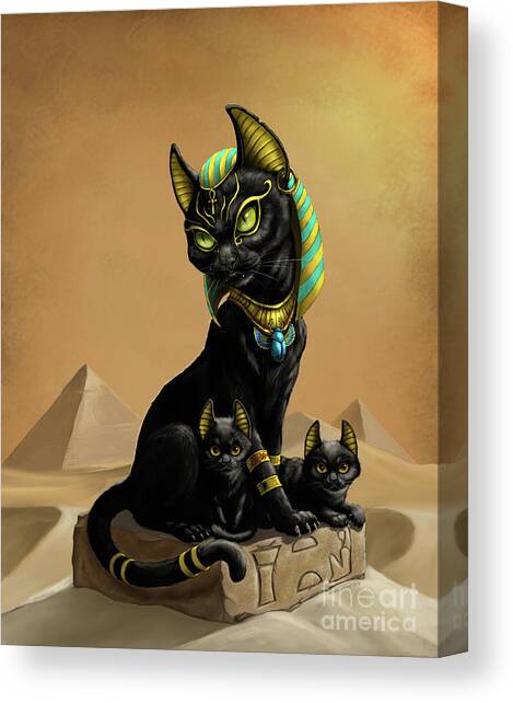 Egyptian Cat Canvas Prints & Wall Art - Fine Art America