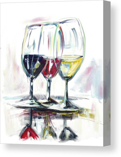 Time For Wine II Canvas Art Print by Andy Beauchamp